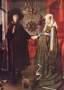 Jan Van Eyck Giovanni Aronolfini und seine Braut Giovanna Cenami Germany oil painting artist
